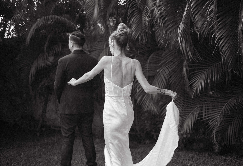 First Look, Isla Mujeres, Mexico Wedding